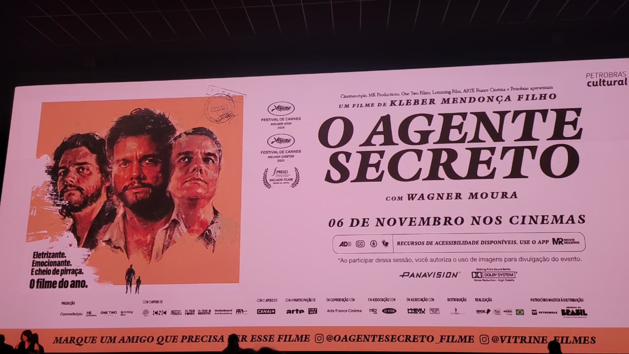 O Agente Secreto. Foto: Brunow Camman.