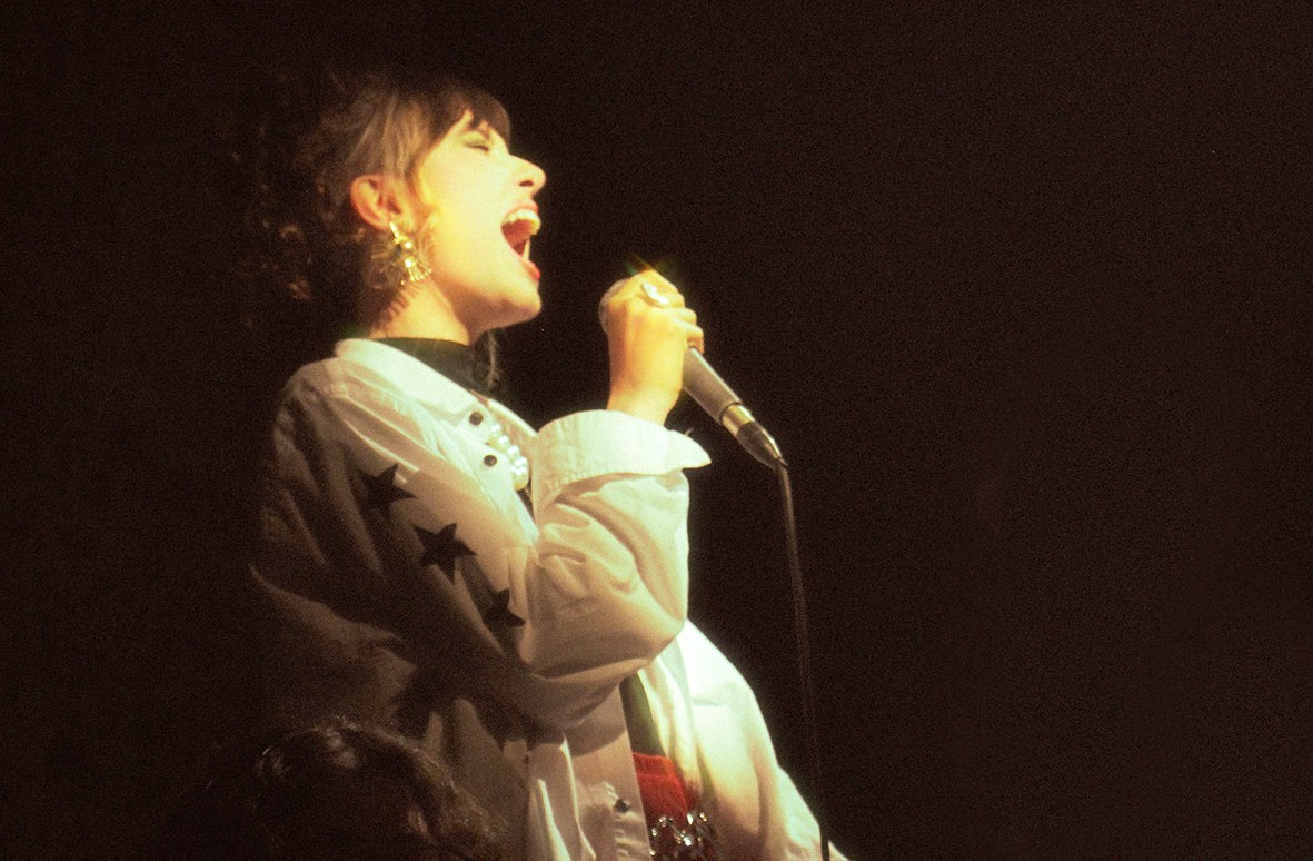 A cantora Verônica Melhem. Foto: Bruno Lopes.