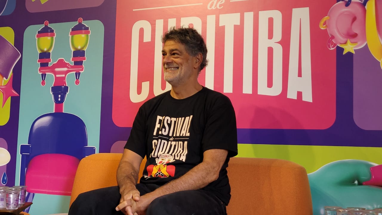 Eduardo Moscovis no Festival de Curitiba. Foto: Brunow Camman.